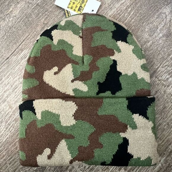 Caterpillar CAT Label Cuff Beanie- Camo - Picture 2 of 2